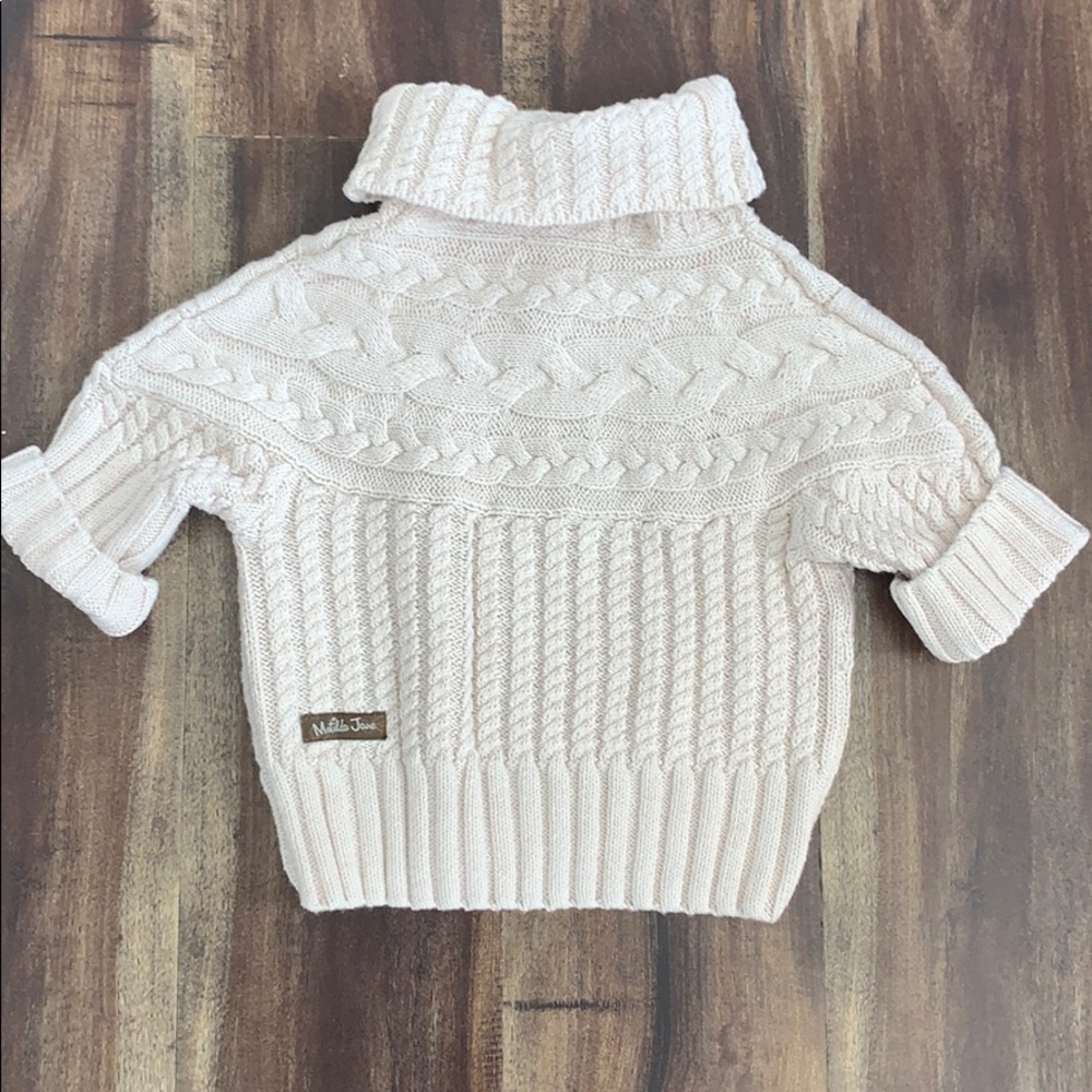 Reese Sweater Crop Cream